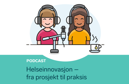 Cover: Helseinnovasjon - fra prosjekt til praksis